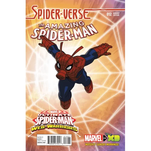 AMAZING SPIDER-MAN #12 WEB WARRIORS VARIANT