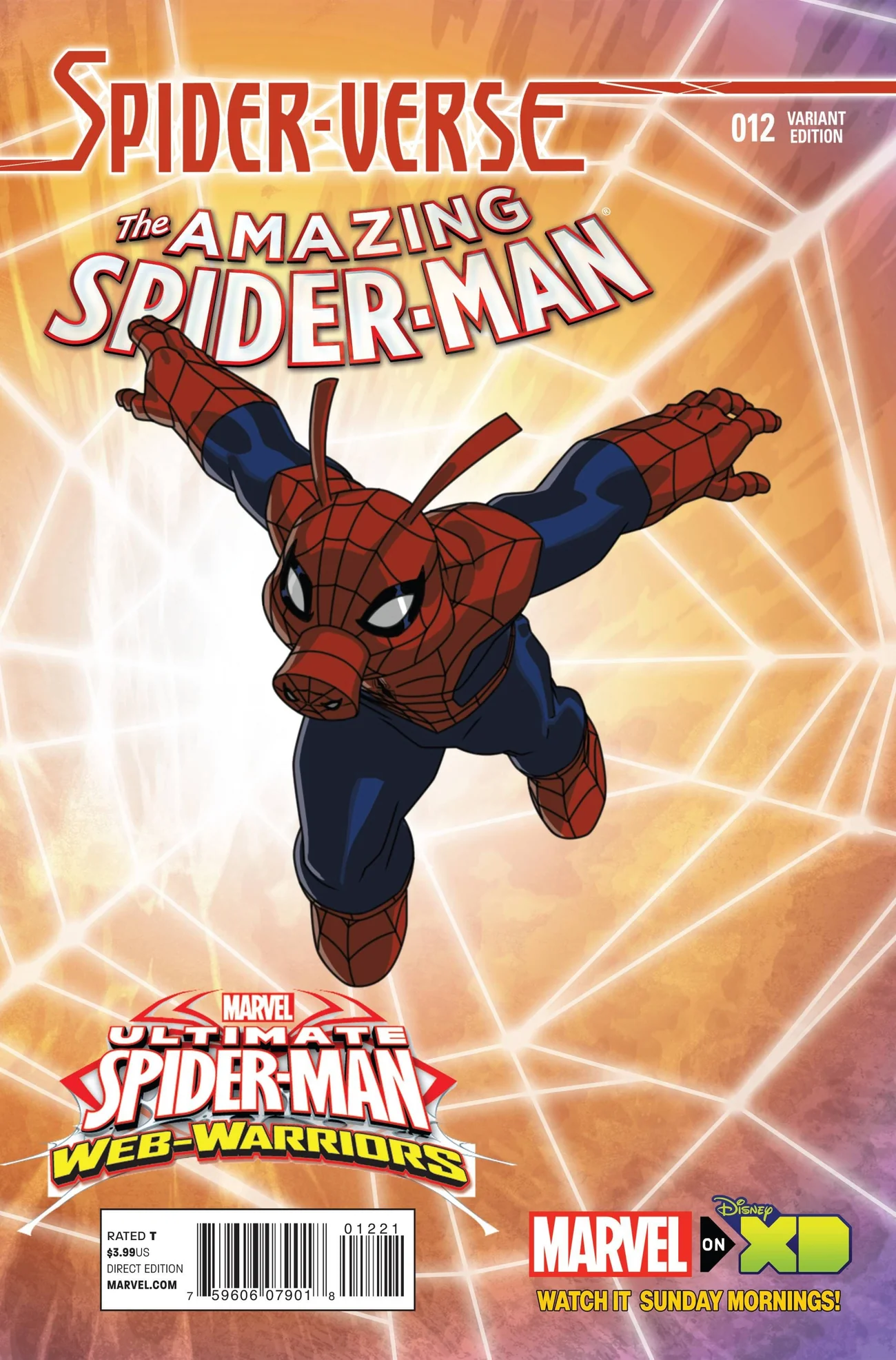 AMAZING SPIDER-MAN #12 WEB WARRIORS VARIANT