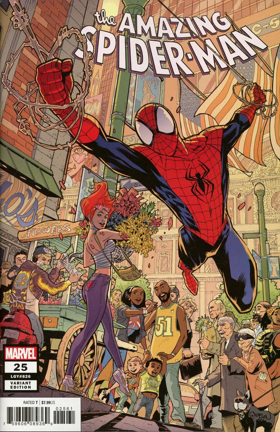 Amazing Spider-Man #25 Cover B Variant Patrick Gleason Cover