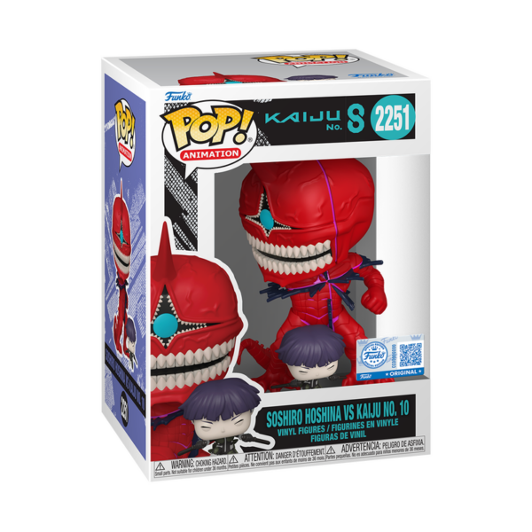 Funko Pop! & Buddy Soshiro Hoshina vs Kaiju No. 10 Exclusive