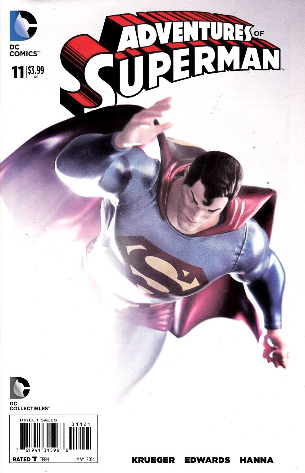 Adventures of Superman #11 Photo Variant Cover
