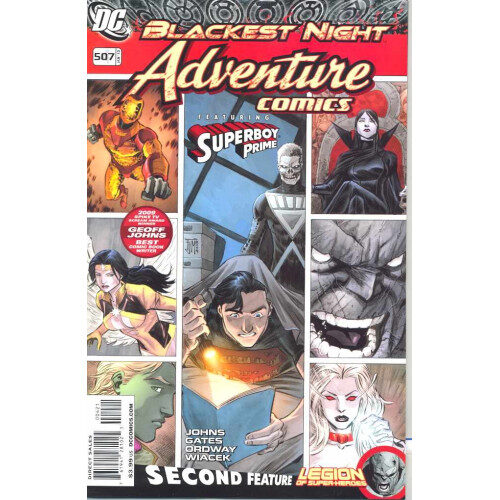 ADVENTURE COMICS #507 VAR ED (BLACKEST NIGHT)