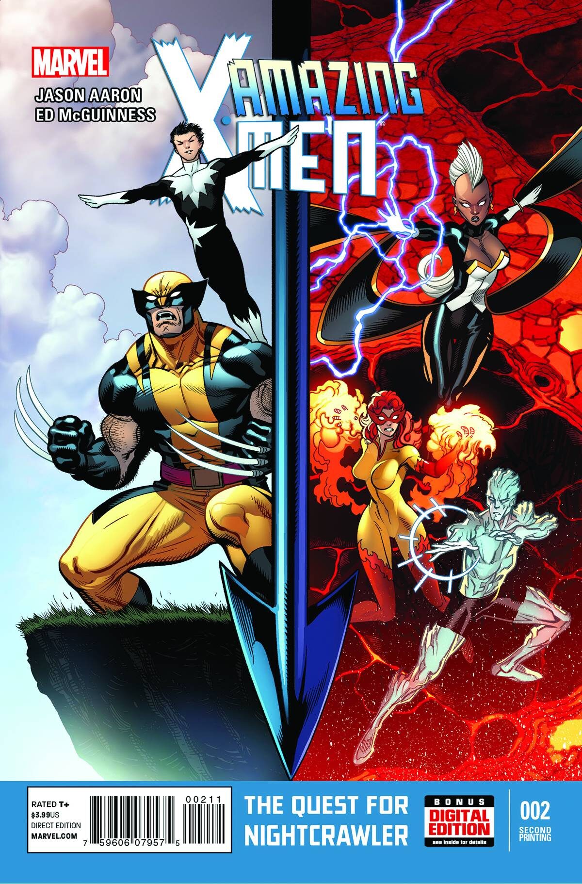 AMAZING X-MEN #2 2ND PTG MCGUINNESS VAR