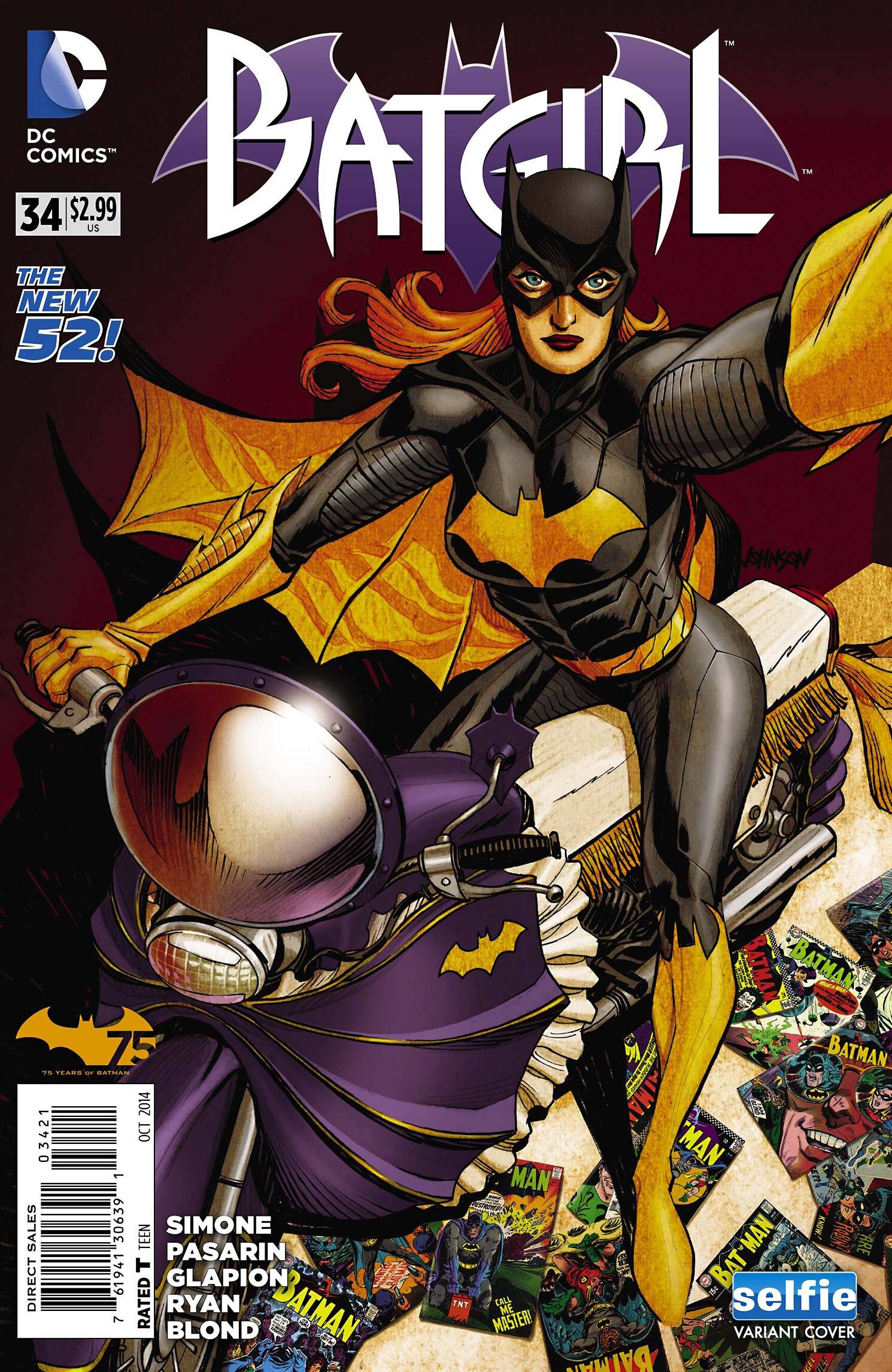BATGIRL #34 DCU SELFIE VAR ED