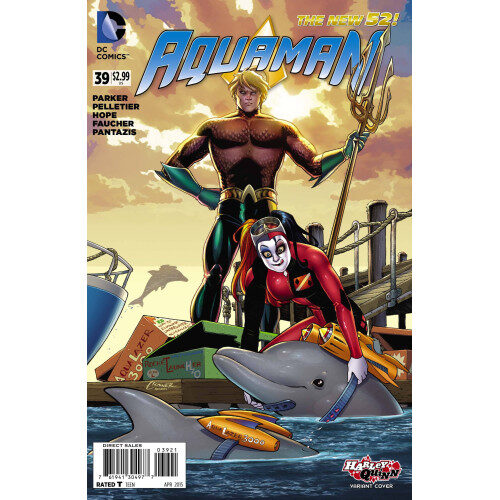 AQUAMAN #39 HARLEY QUINN VAR ED