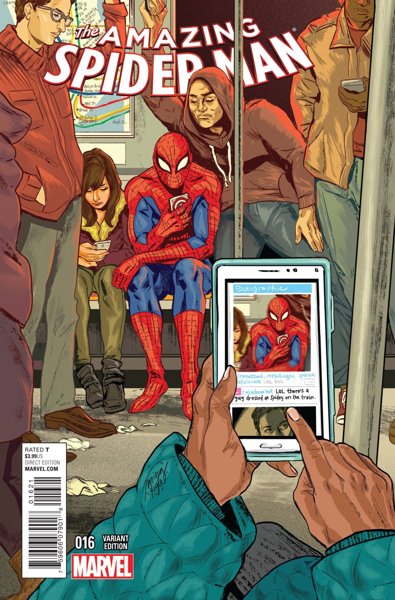 AMAZING SPIDER-MAN #16 WOMEN OF MARVEL VAR