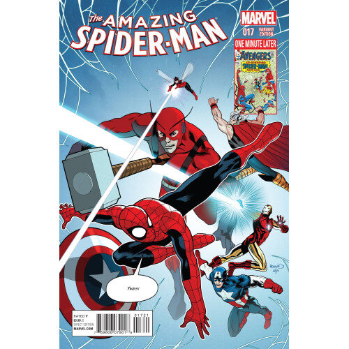 AMAZING SPIDER-MAN #17 AVENGERS VAR
