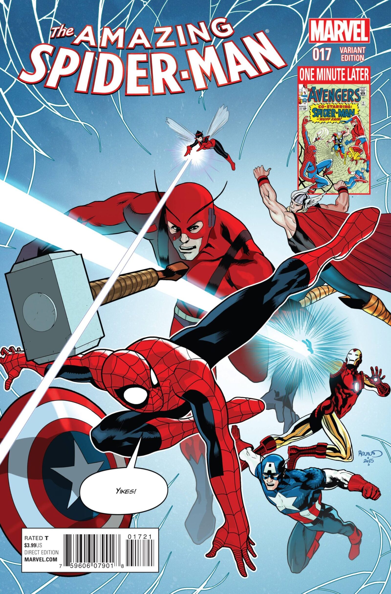 AMAZING SPIDER-MAN #17 AVENGERS VAR