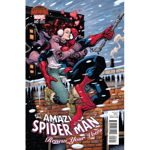 AMAZING SPIDER-MAN RENEW YOUR VOWS #2 STEGMAN VAR SWA