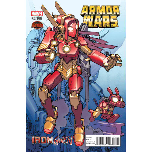 ARMOR WARS #1 LAFUENTE IRON GWEN VAR SWA