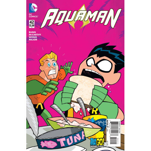 AQUAMAN #42 TEEN TITANS GO VAR ED