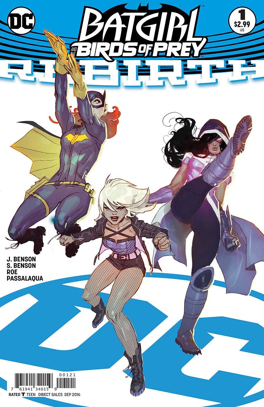 BATGIRL AND THE BIRDS OF PREY REBIRTH #1 VAR ED