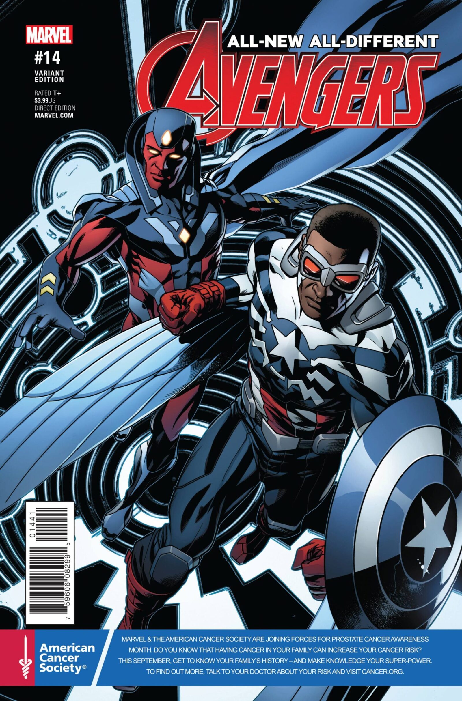 ALL NEW ALL DIFFERENT AVENGERS #14 PRSTE CNCR AWARE VAR