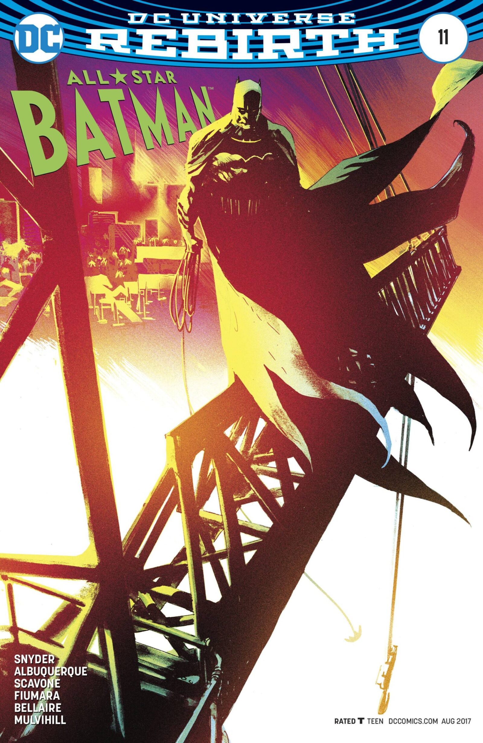 STL046226 ALL STAR BATMAN #11 ALBURQUERQUE VAR ED
