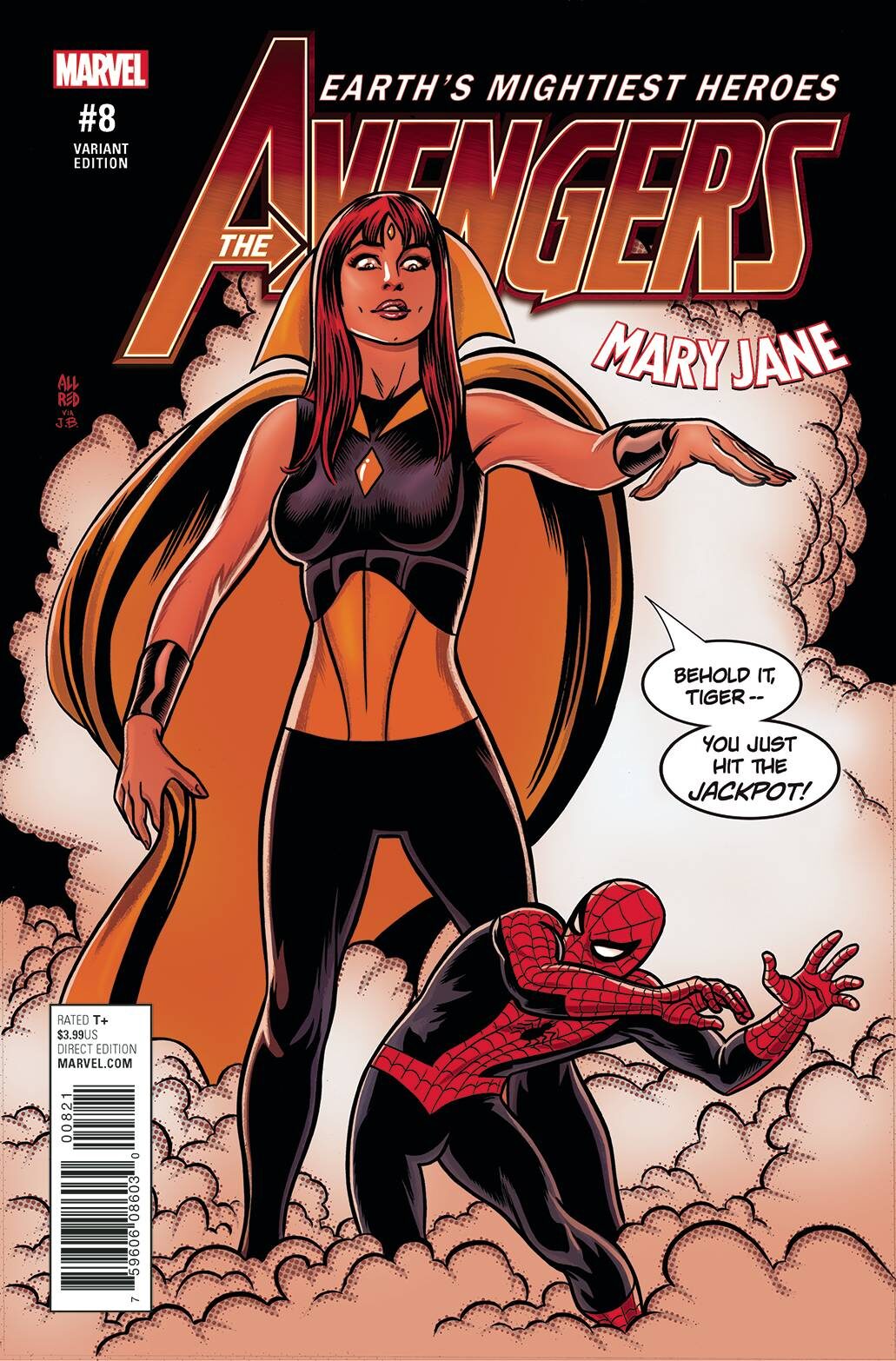 AVENGERS #8 ALLRED MARY JANE VAR
