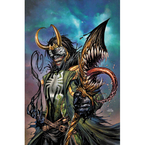AVENGERS #11 KIRKHAM VENOMIZED LOKI VAR SE
