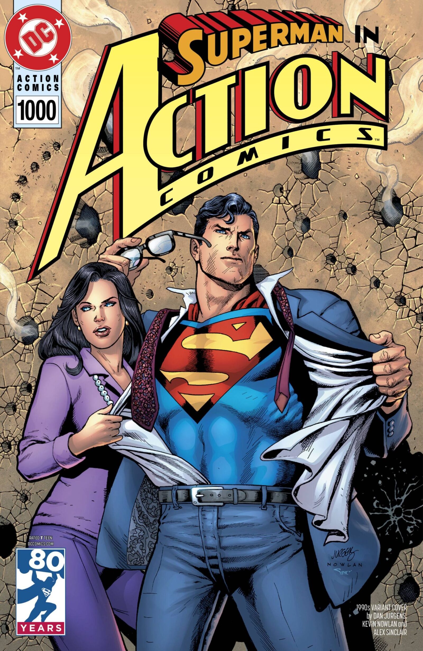 ACTION COMICS #1000 JURGENS 1990s VARIANT