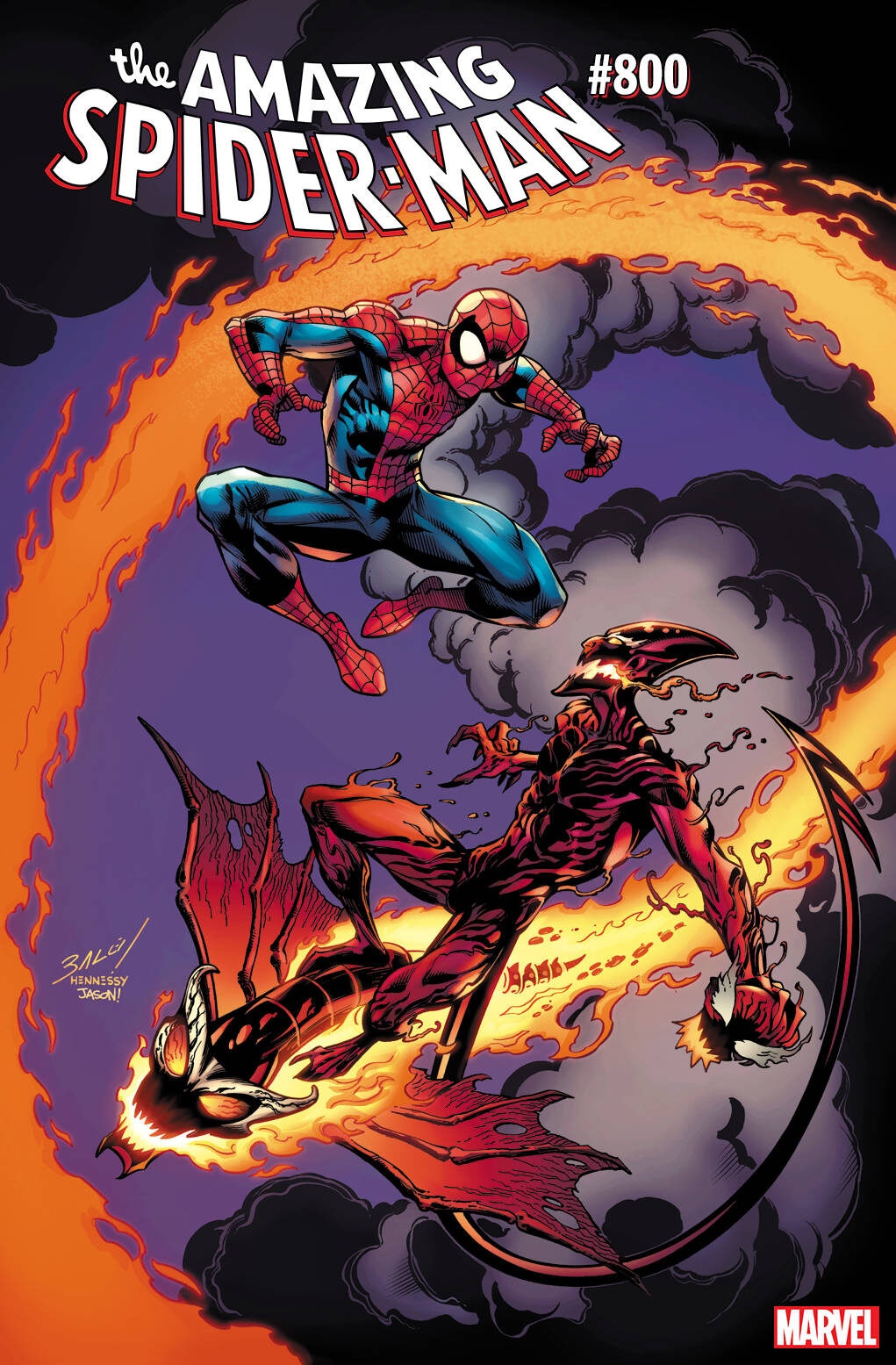AMAZING SPIDER-MAN #800 BAGLEY VAR LEG (MR)