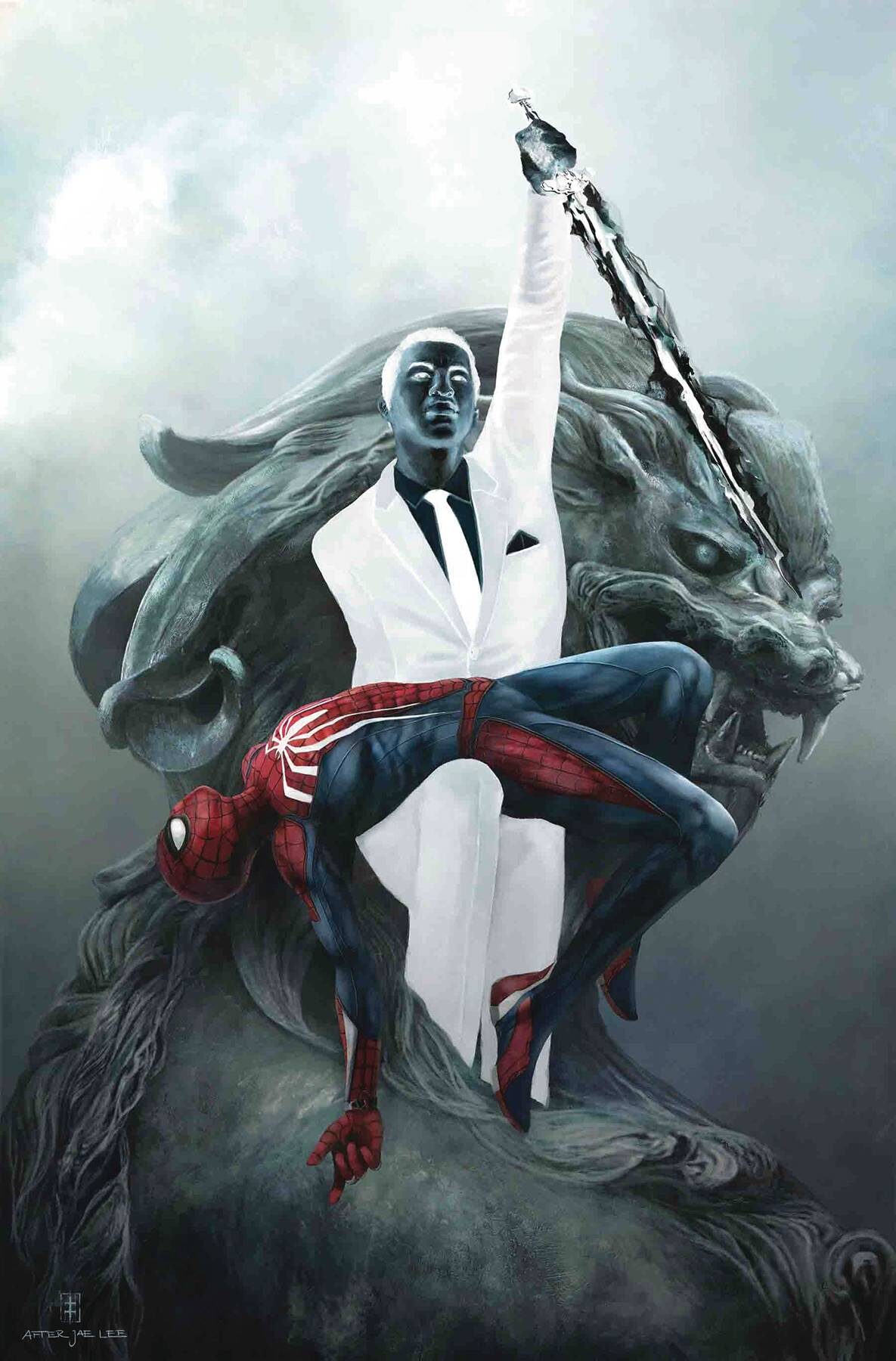 AVENGERS #7 VENTRUE SPIDER-MAN VIDEO GAME VAR