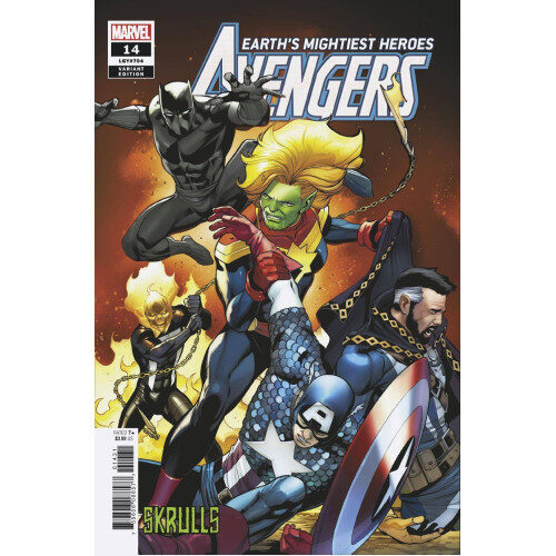 AVENGERS #14 PACHECO SKRULLS VAR