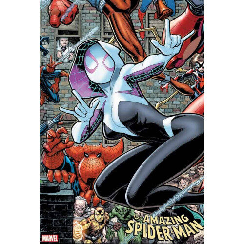 AMAZING SPIDER-MAN #35 ART ADAMS 8 PART CONNECTING VAR 2099