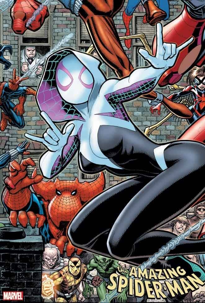 AMAZING SPIDER-MAN #35 ART ADAMS 8 PART CONNECTING VAR 2099