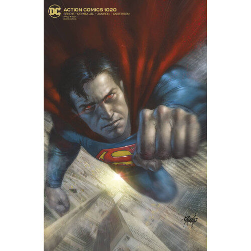 ACTION COMICS #1020 CARD STOCK L PARRILLO VAR ED