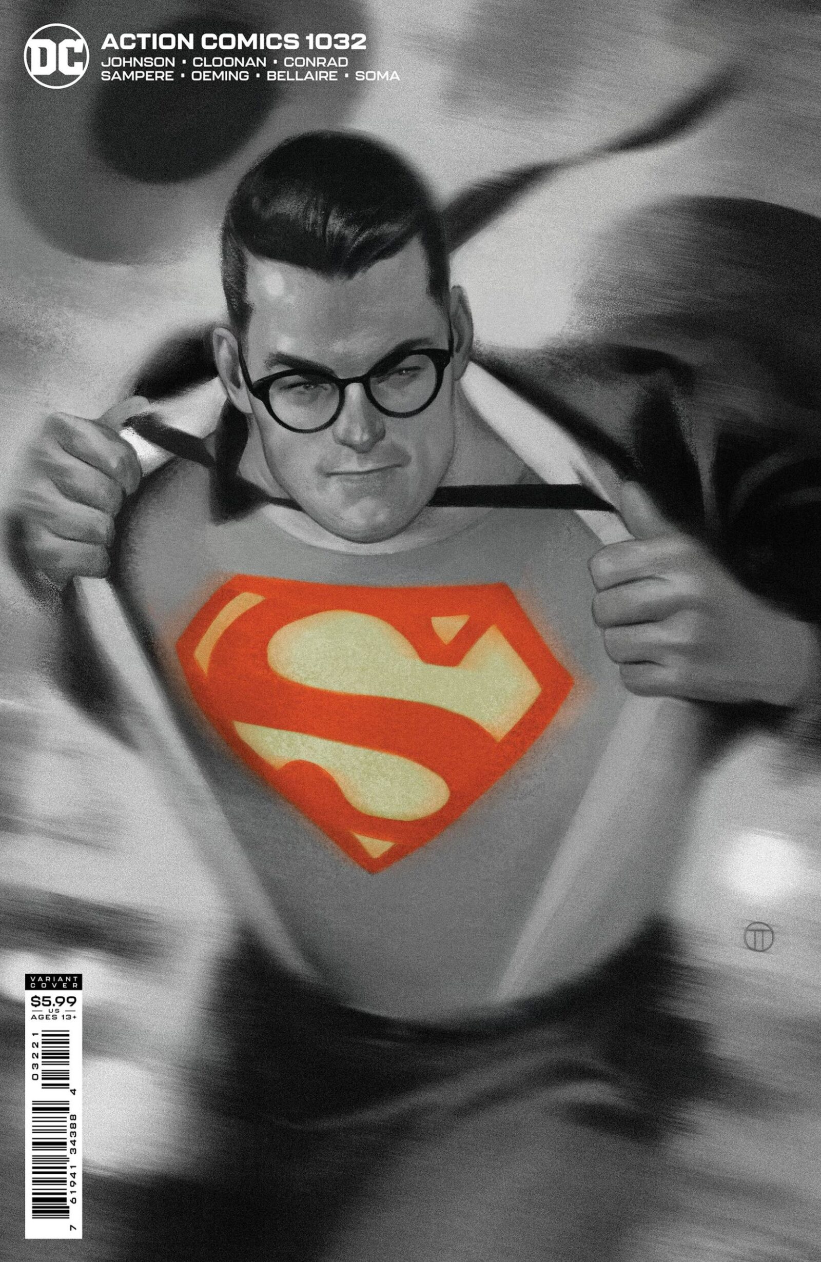 ACTION COMICS #1032 CVR B CARDSTOCK TEDESCO VAR