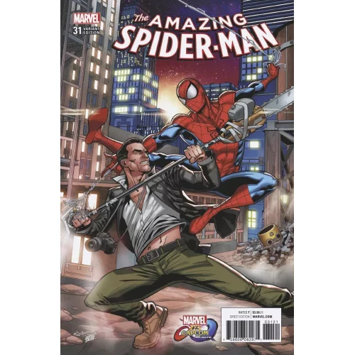 AMAZING SPIDER-MAN #31 MARVEL VS CAPCOM VAR