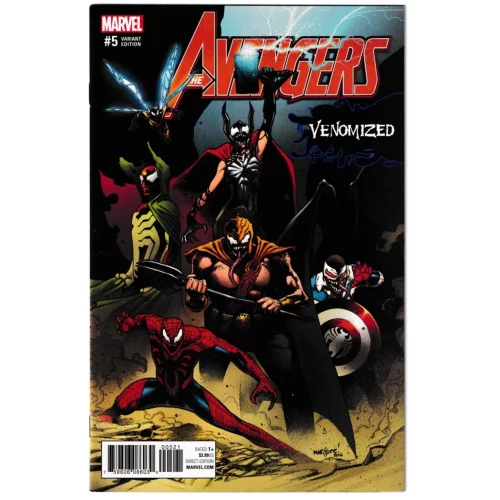 AVENGERS #5 VENOMIZED VARIANT