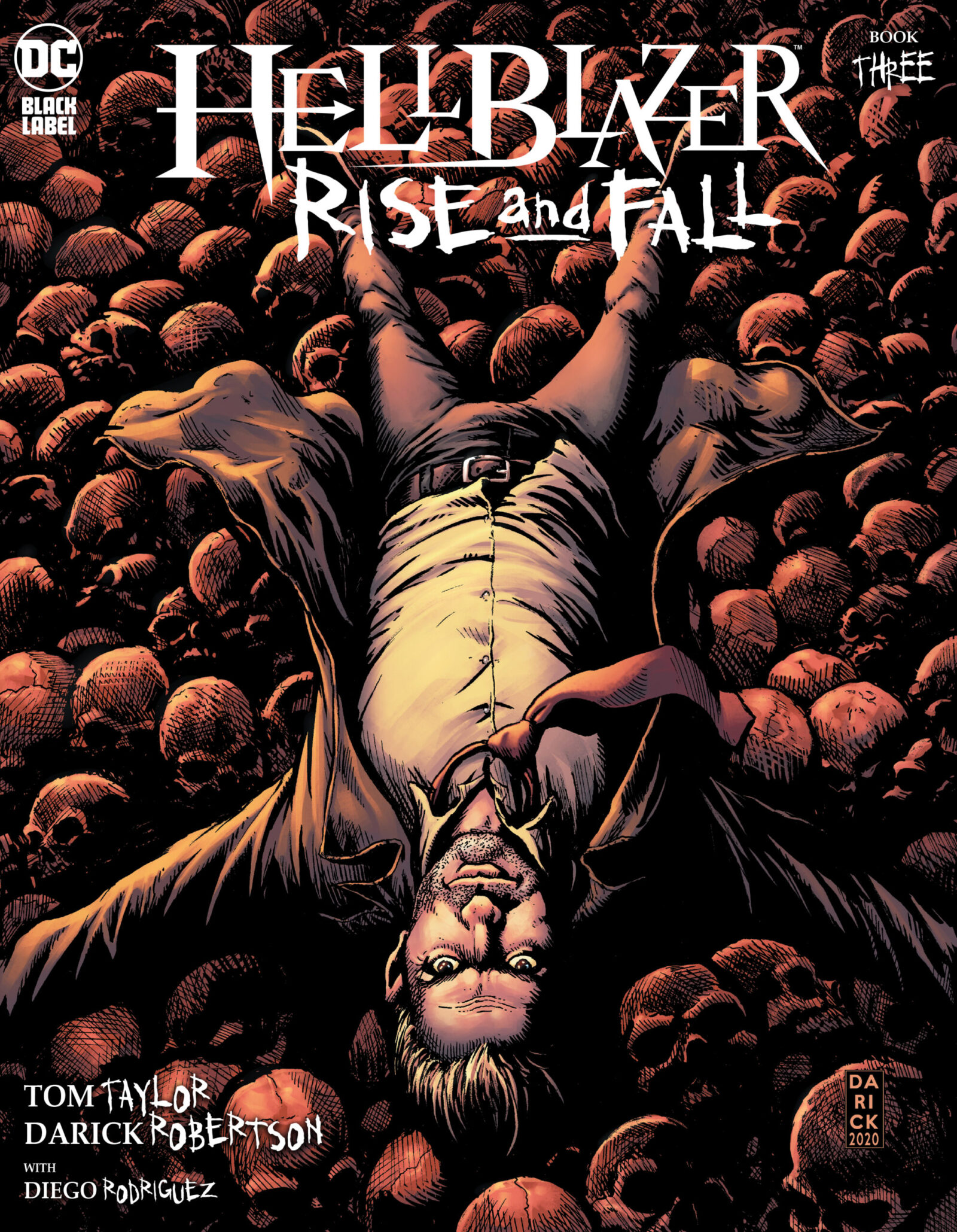 HELLBLAZER RISE AND FALL #3 (OF 3) SEAN PHILLIPS VAR ED (MR) DC BLACK LABEL