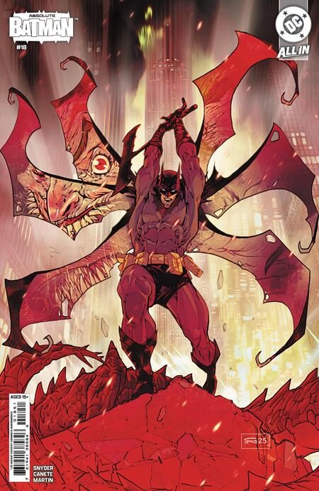 ABSOLUTE BATMAN #18 CVR E INC 1:25 CARMINE DI GIANDOMENICO CARD STOCK VAR