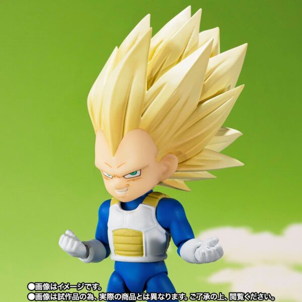 2025010871818 S.H.Figuarts Super Saiyan 3 VEGETA (MINI) - Dragon Ball DAIMA -