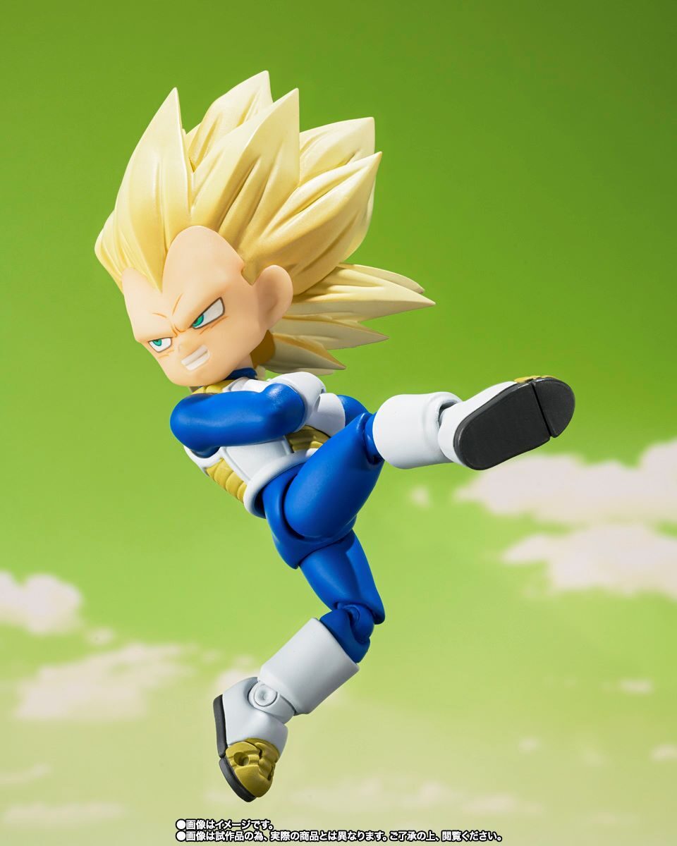 2025010871837 S.H.Figuarts Super Saiyan 3 VEGETA (MINI) - Dragon Ball DAIMA -