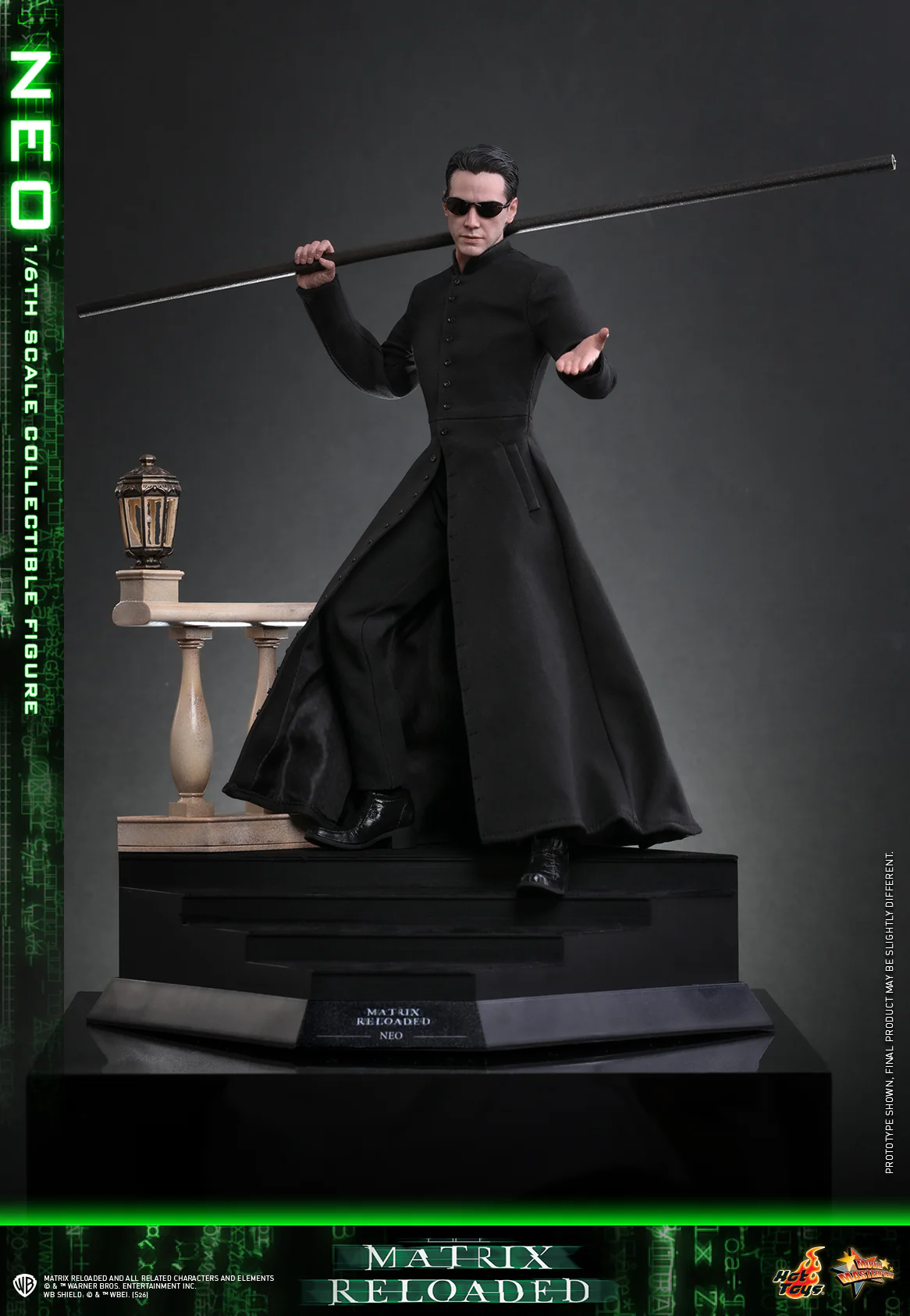 PRE ORDER Hot Toys - MMS868 - Matrix Reloaded: Neo 1/6th Scale Collectibles Figure