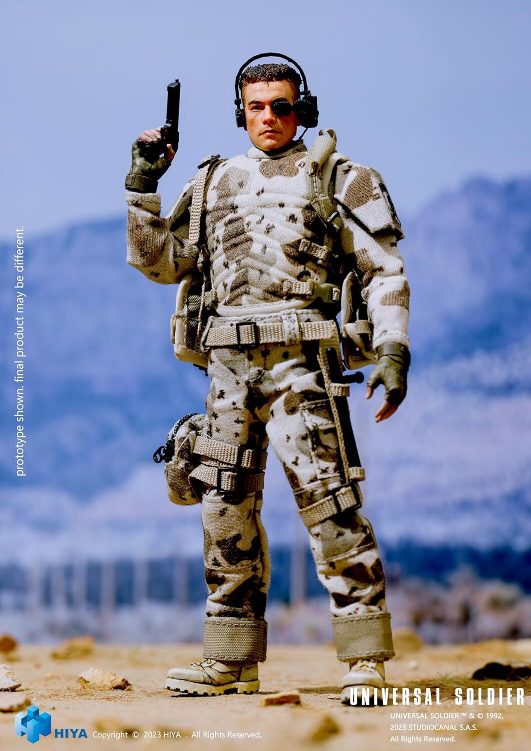 PRE ORDER Universal Soldier Exquisite Super 1/12 Scale Luc Deveraux PX Action Figure