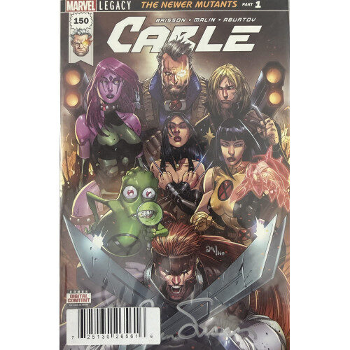 DYNAMIC FORCES CERTIFIED CABLE #150 SIGNED BY LOUISE SIMONSON