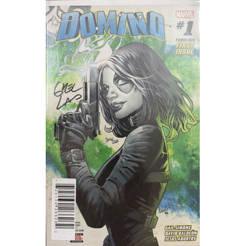 DYNAMIC FORCES CERTIFIED DOMINO #1 SIGNED BY GREG LAND