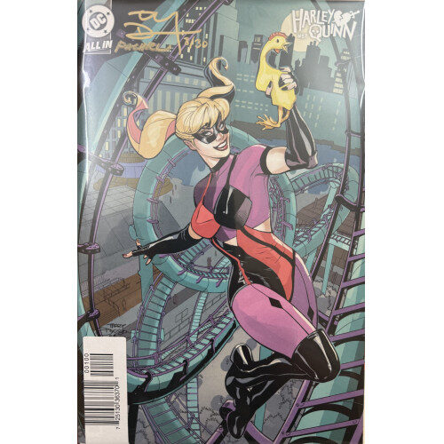 DF HARLEY QUINN #57 HOMAGE VARIANT SIGNED BY TERRY DODSON & RACHEL DODSON