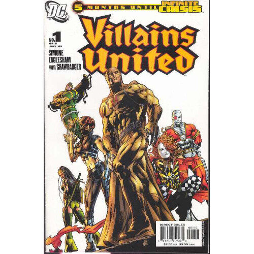 VILLAINS UNITED #1 3RD PTG