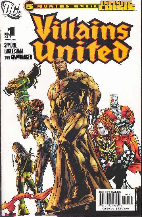 VILLAINS UNITED #1 3RD PTG