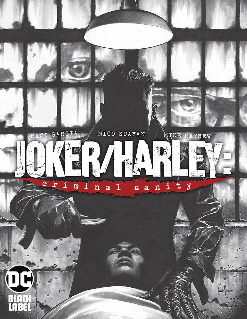 JOKER HARLEY CRIMINAL SANITY #1 (OF 9) SUAYAN VAR ED DC BLACK LABEL