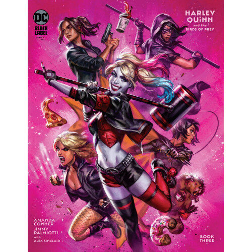 HARLEY QUINN & THE BIRDS OF PREY #3 (OF 4) IAN MACDONALD VAR DC BLACK LABEL