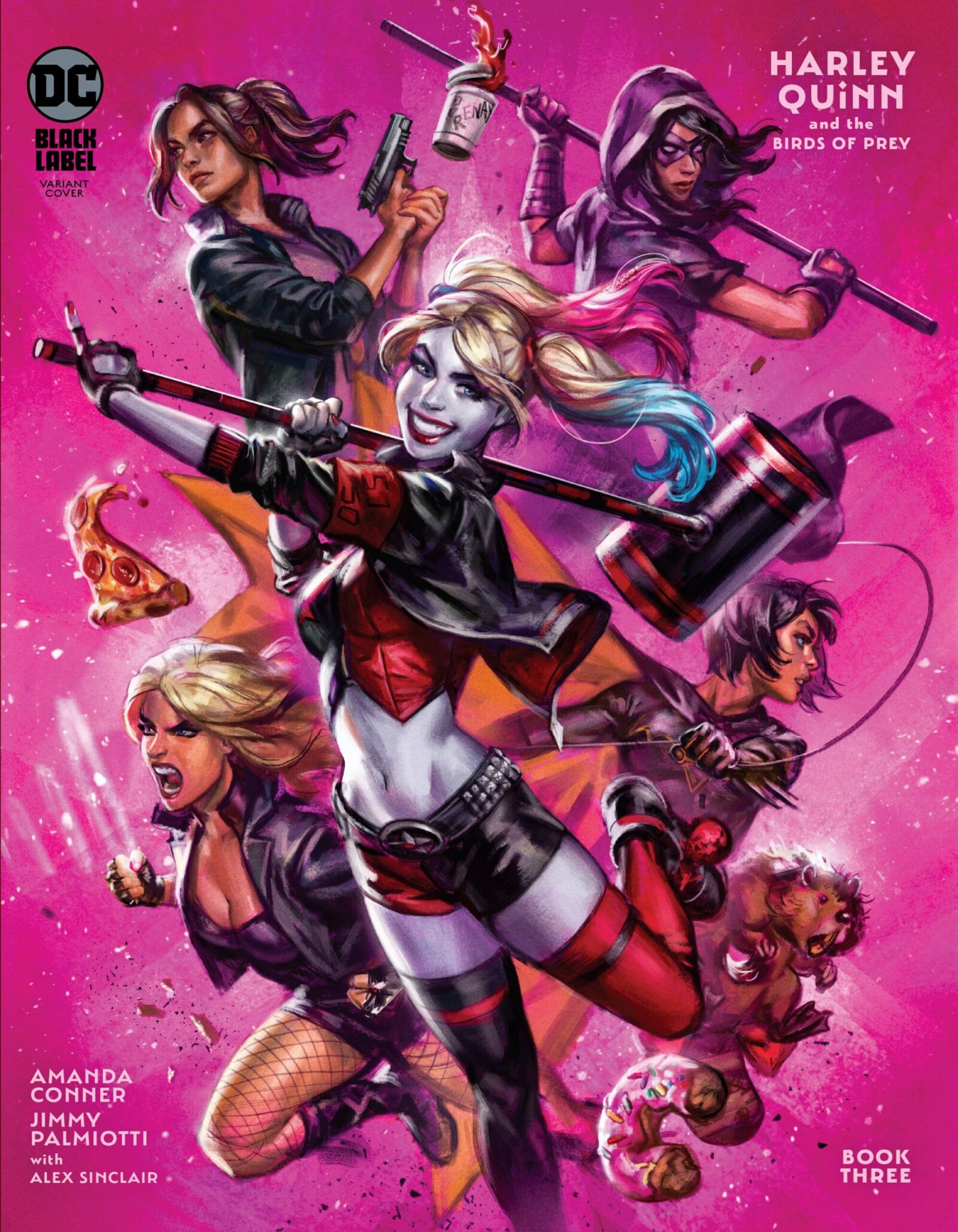 HARLEY QUINN & THE BIRDS OF PREY #3 (OF 4) IAN MACDONALD VAR DC BLACK LABEL