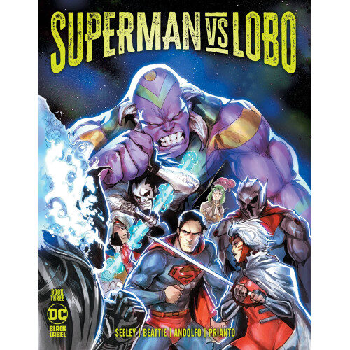 SUPERMAN VS LOBO #3 (OF 3) CVR A ANDOLFO (MR) DC BLACK LABEL