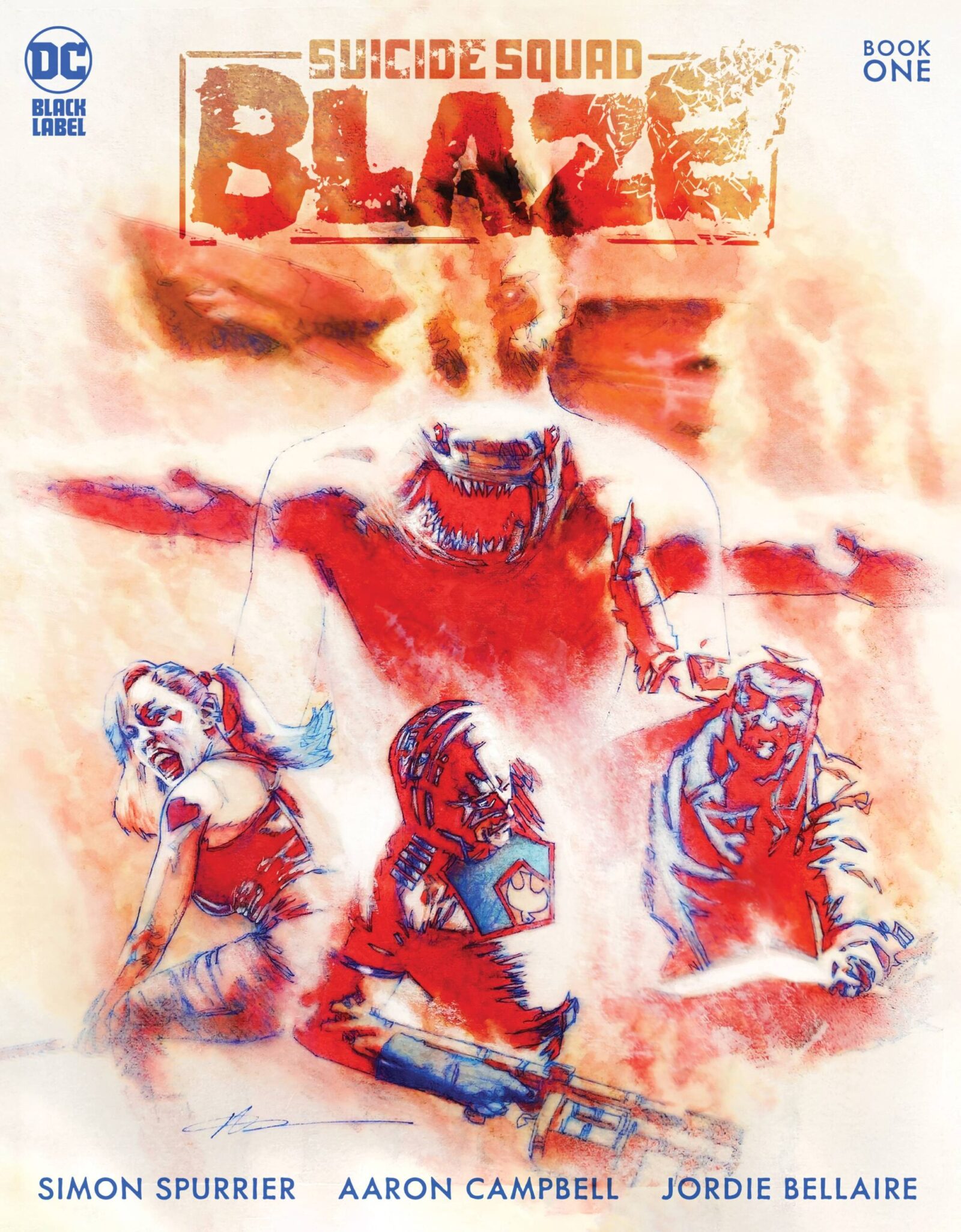 SUICIDE SQUAD BLAZE #1 CVR A CAMPBELL (MR) DC BLACK LABEL