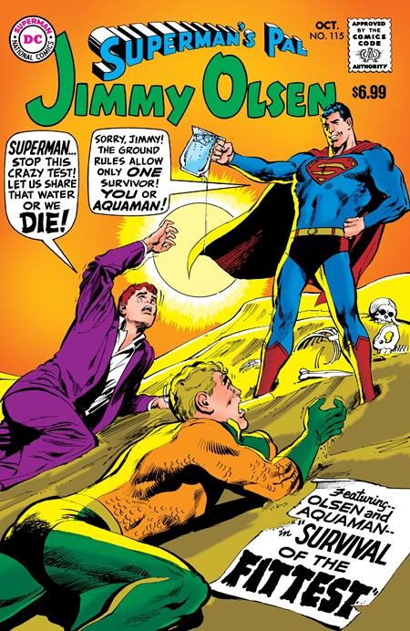SUPERMANS PAL JIMMY OLSEN #115 FACSIMILE EDITION CVR A NEAL ADAMS