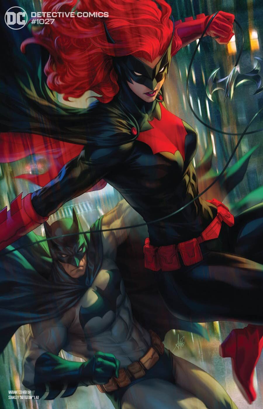 DETECTIVE COMICS #1027 JOKER WAR BATMAN AND BATWOMAN VARIANT Cover D Stanley Artgerm Lau