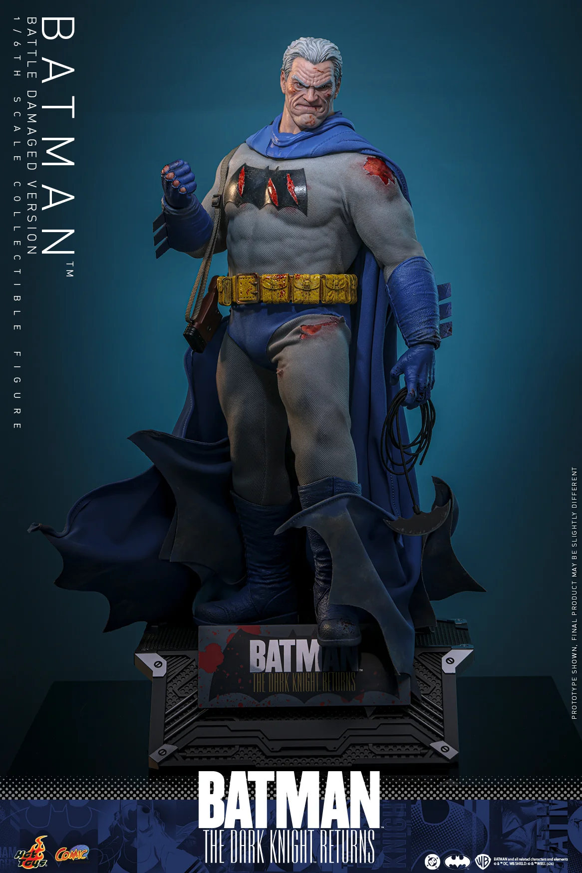 639704483_938355585215066_4458998034011585446_n PRE ORDER Hot Toys - CMS031 - Batman: The Dark Knight™ Returns: Batman™ (Battle Damaged Version) 1/6th Collectibles Figure