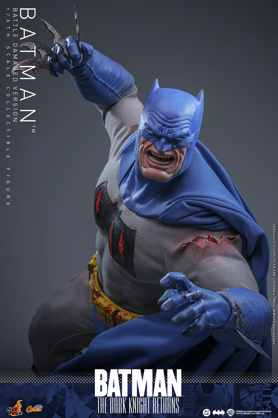 640169025_938355521881739_8734795604688276057_n PRE ORDER Hot Toys - CMS031 - Batman: The Dark Knight™ Returns: Batman™ (Battle Damaged Version) 1/6th Collectibles Figure